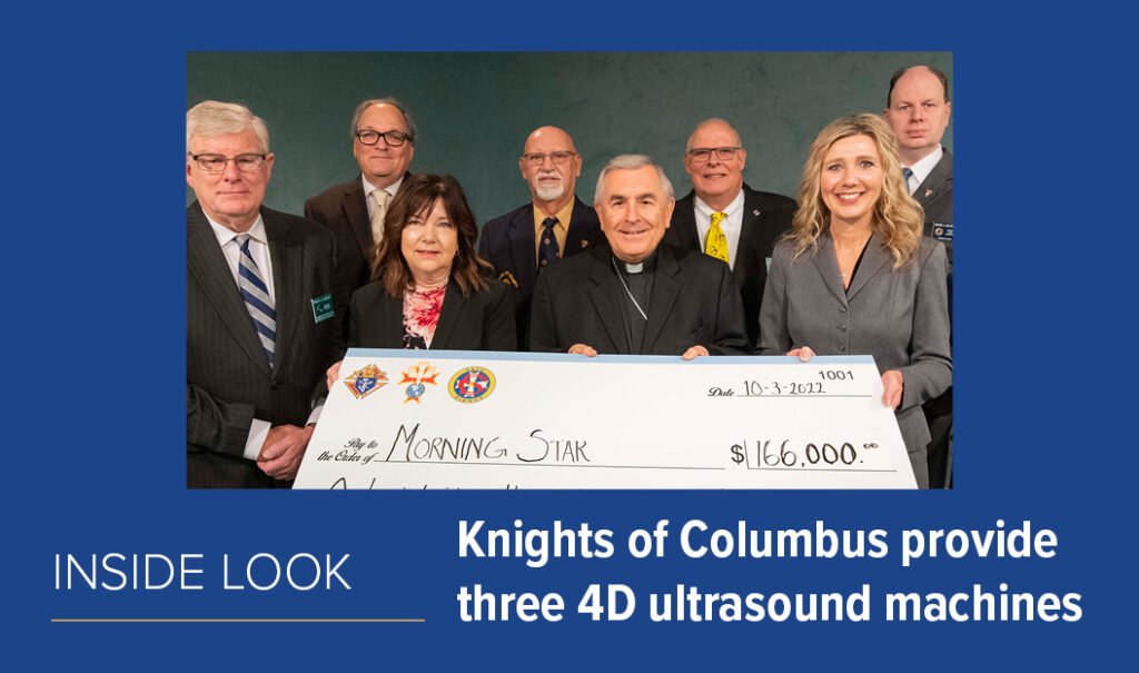 Knights of Columbus provide three 4D ultrasound machines